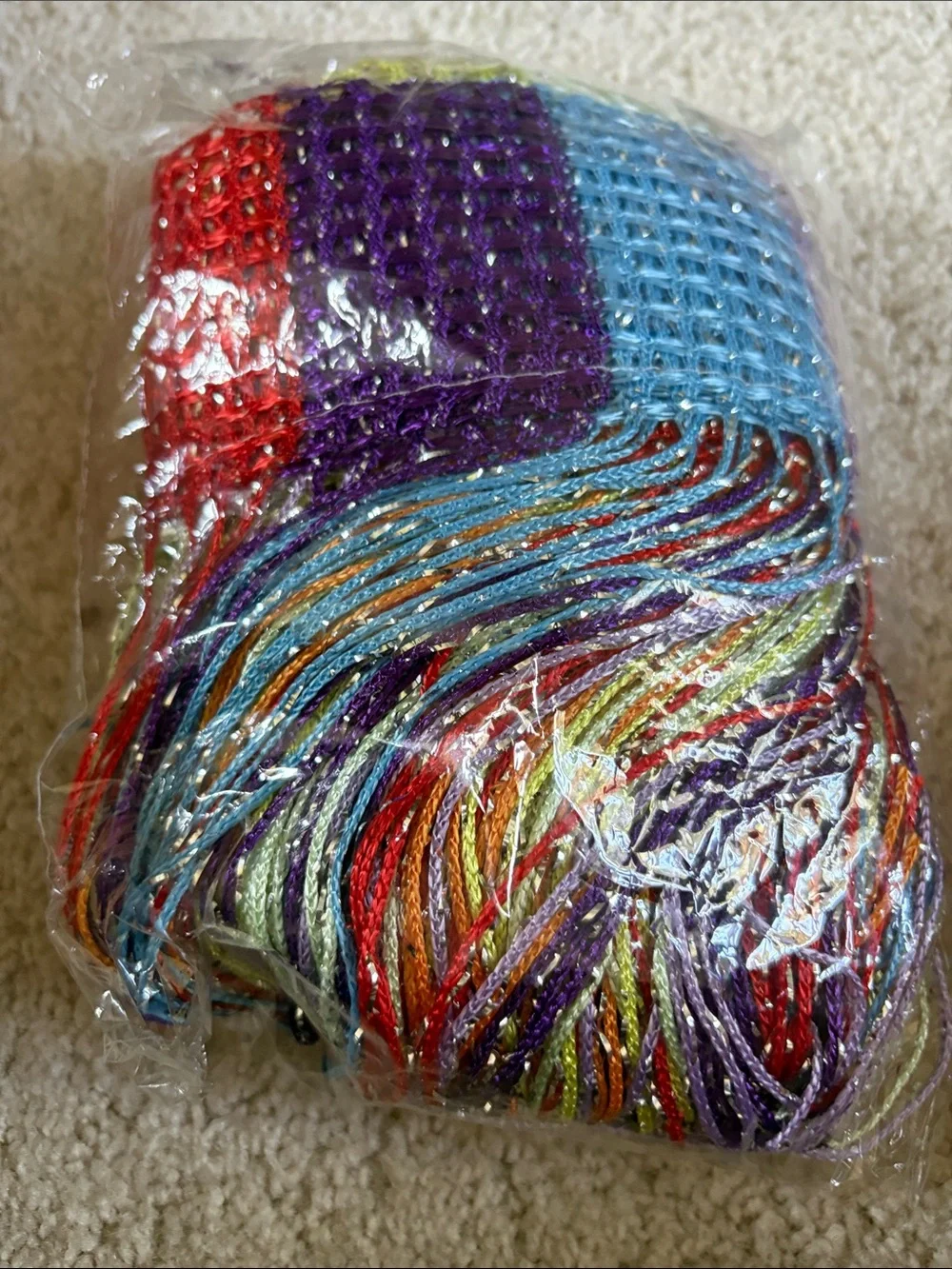 Rainbow Fringe Curtain 39 X 79 Classroom Decor